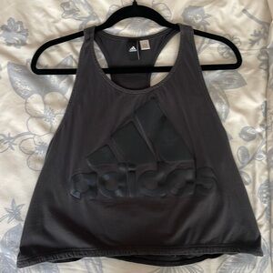 Slate Gray Adidas Racerback Tank